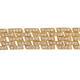 Diamond Men Bracelet 18kt Gold