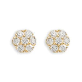 Medium Flower Stud Earrings